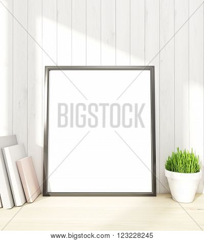 Blank Frame At Wall