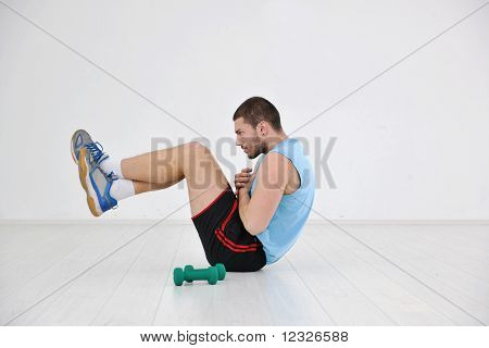 Mies Fitness Harjoitus