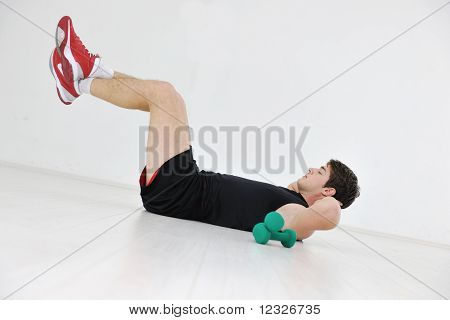 Mies Fitness Harjoitus