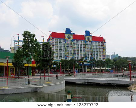 JOHOR MALAYSIA  - NOVEMBER 11: LEGOLAND Malaysia Resort 2014
** Note: Soft Focus at 100%, best at smaller sizes