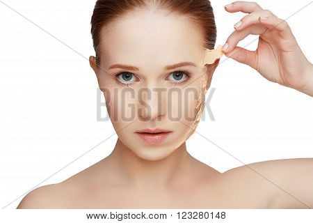 beauty concept rejuvenation renewal skin care and skin problems