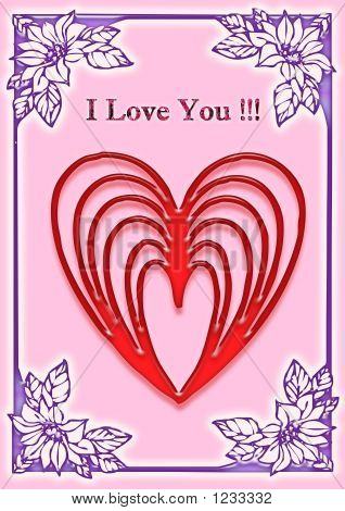 Karte der Liebe