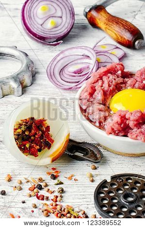 Raw Minced Beef