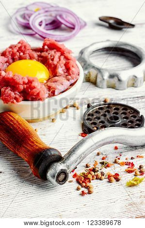 Raw Minced Beef