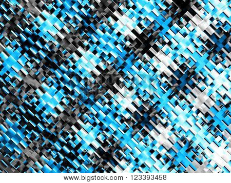 Fractal artwork for creative design. Abstract geometric baxkground.
