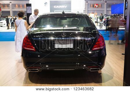 Nonthaburi - March 23:new Mercedes Benz Gls S500 E Amg Premium On Display At The 37Th Bangkok Intern