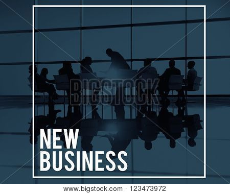New Business Entreprise Start Up Creativity Goals Concept
