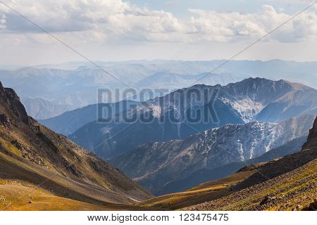 plateau on Kackar Mountains in the Black Sea Region, Turkey