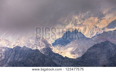 plateau on Kackar Mountains in the Black Sea Region, Turkey