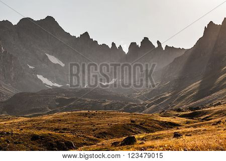 plateau on Kackar Mountains in the Black Sea Region, Turkey