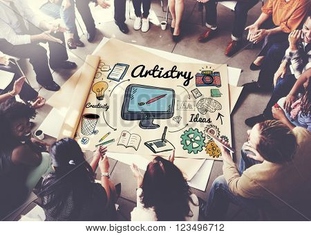 Art Artistry Creative Gallery Imagination Impression Concept