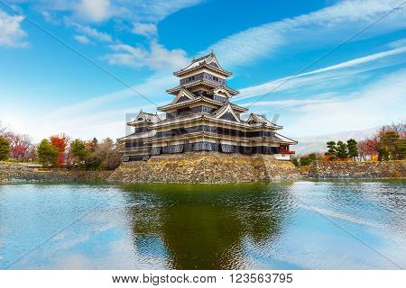 Matsumoto Castle in Matsumoto City, Nagano, Japan