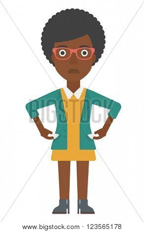 Bancrupt business woman.