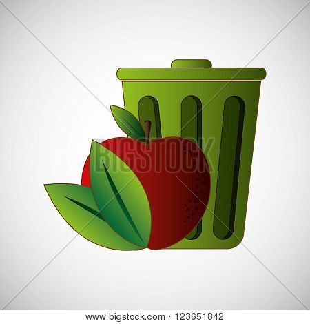 Save world concept with icon design, vector illustration 10 eps graphic