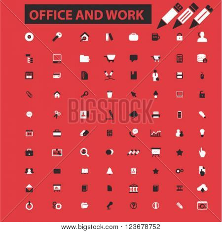 office supplies icons
