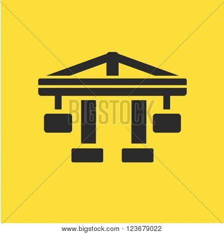 industial crane icon
