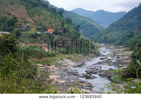Ho Chi Minh Trail, Forest, Mountain, Terrain