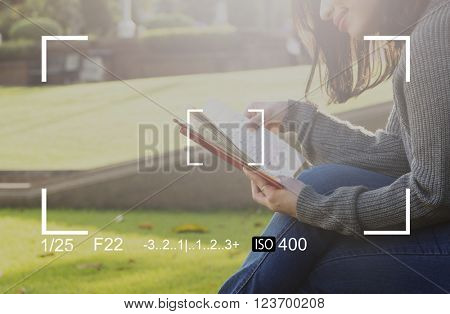 Focus Concentrate Focal Point Clarity Spotlight Concept