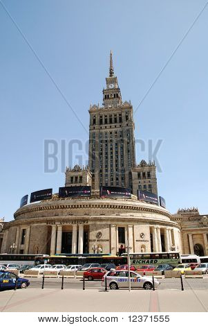 Warszawa kultur og videnskab palace