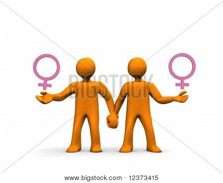 Homosexuella lesbisk