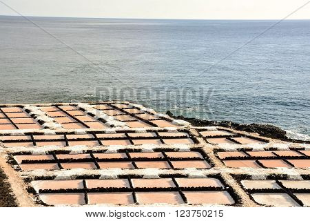 Picture Photo of Salt Flats in the Canry islands
