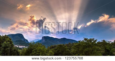 Mount Olympus In Greece