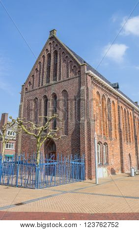 Reformed or Vitus church on the market square in Winschoten Netherlands