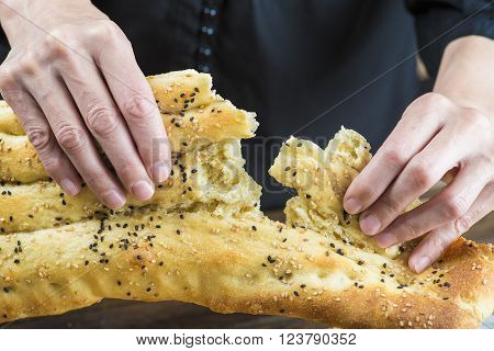 Barbari Or Persian Bread