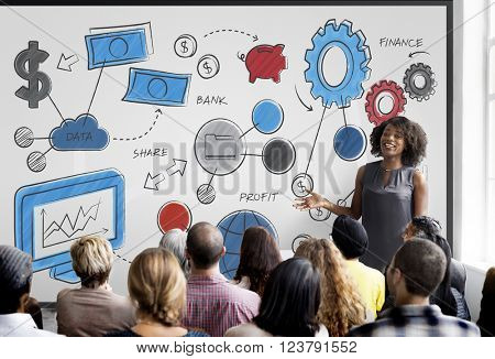 Accounting Finance Currency Graph Money Investment Research Concept