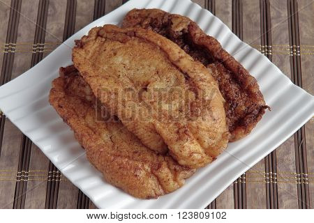 french toast dish is a typical sweet of spanish gastronomy on easter