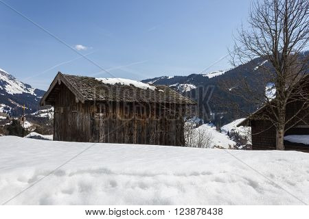 Ski area Dienten am Hochkonig austria Alps in winter
** Note: Soft Focus at 100%, best at smaller sizes