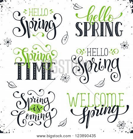 Spring Time Wording