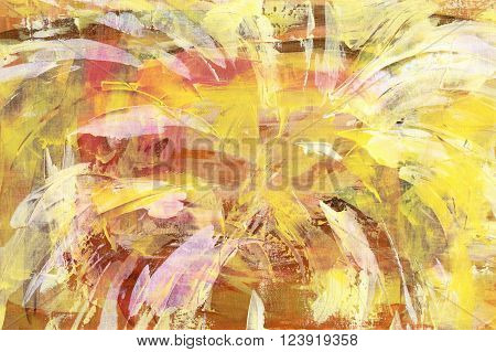 abstract backround  handmade oil painting on canvas