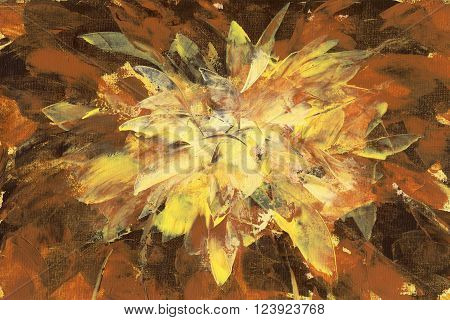 abstract backround  handmade oil painting on canvas