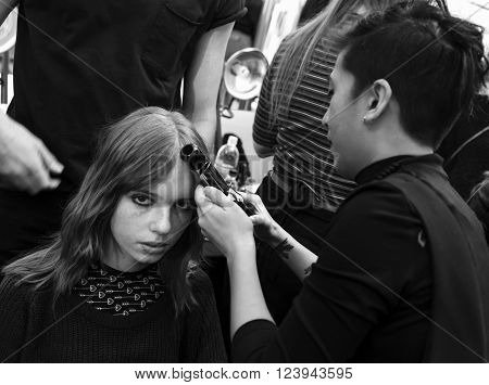 Jill Stuart - Backstage - Fall 2016 Collection