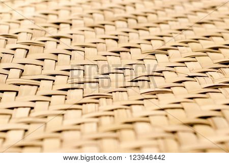Photograph of a petate knitted texture or background