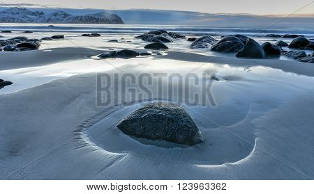 Vikten Beach - Lofoten Beach, Norway