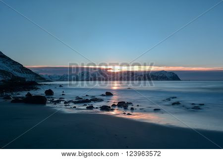 Vikten Beach - Lofoten Beach, Norway