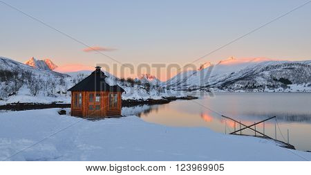 Winter Sunrise On Stonnesbotnen, Senja