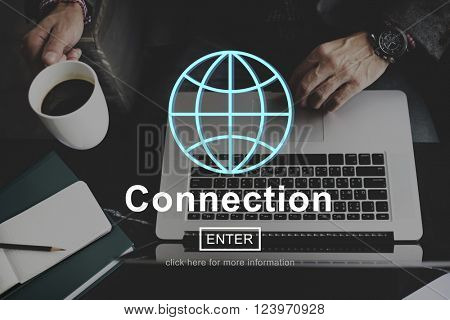 Connection Internet Technology Online Website Concept