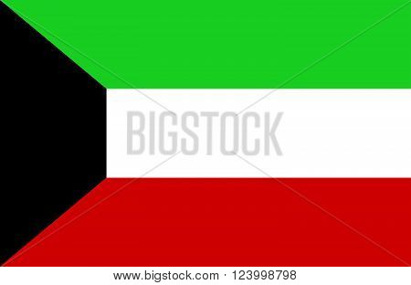 Kuwaiti Flag.