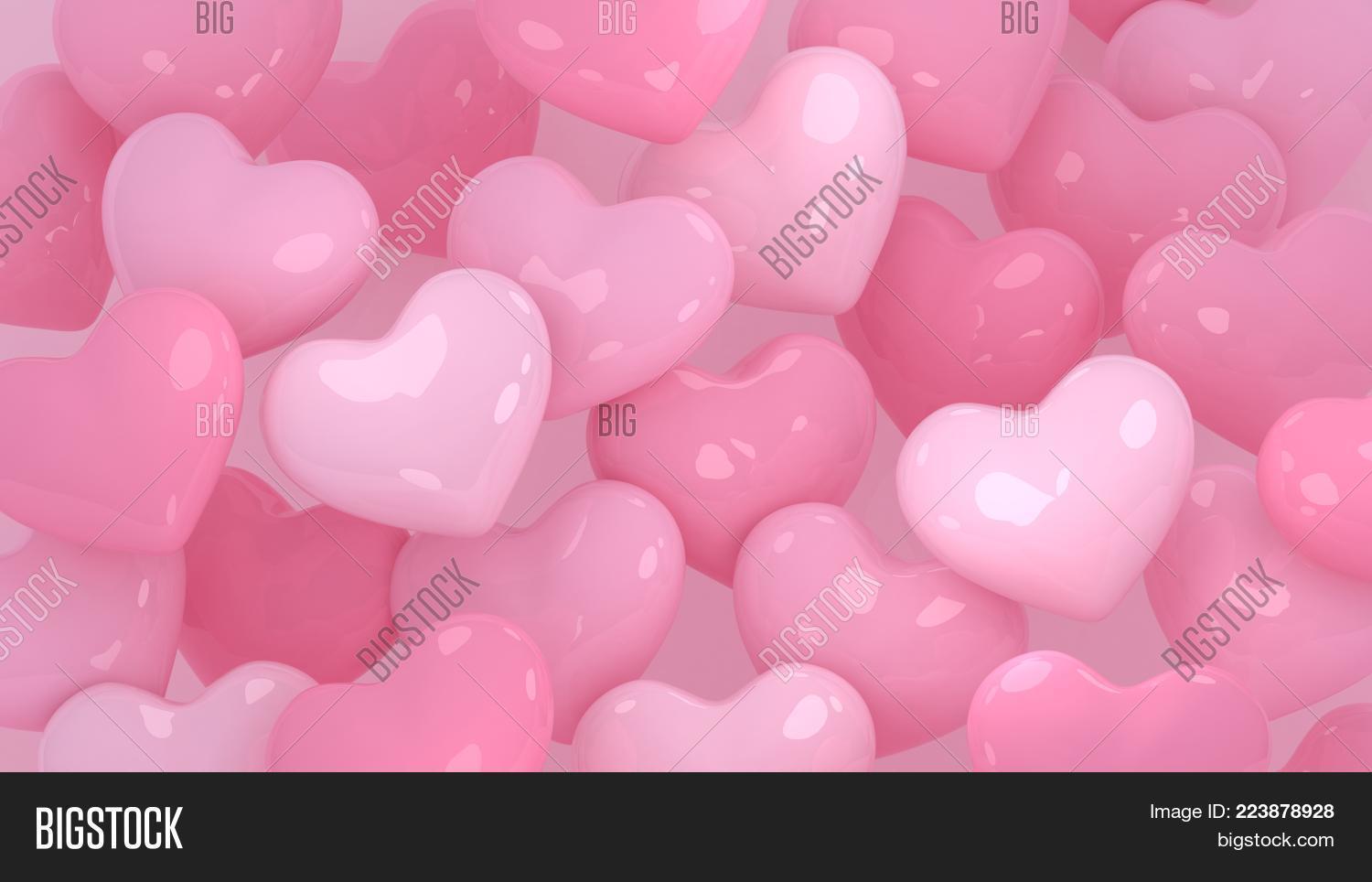 Hearts Background Image Photo Free Trial Bigstock