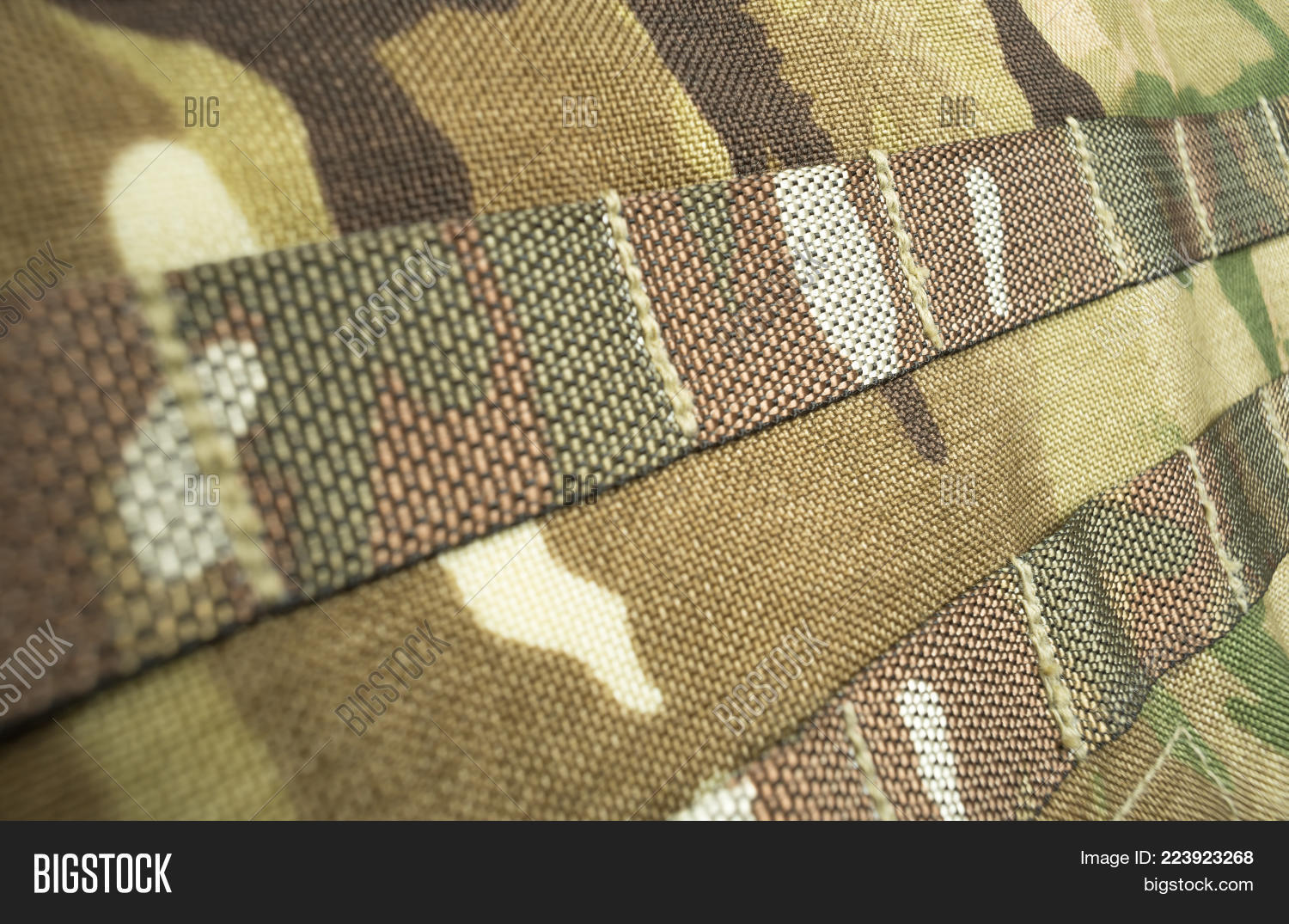 military camouflage webbing powerpoint template military