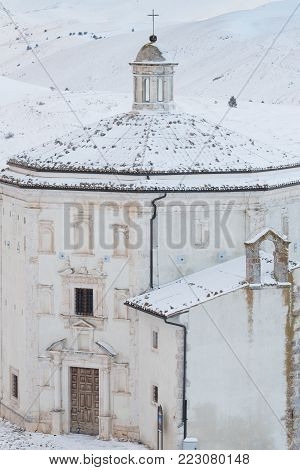 Church of Santa Maria della Pietà (Rocca Calascio, Aq Italy)