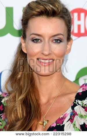 LOS ANGELES - 3 agosto: Natascha McElhone Arrivando alla CBS TCA Summer 2011 All Star Party presso Robins