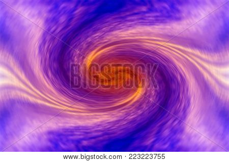 Abstraction textured purple spiral, swirl infinity unexplored light