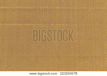 Yellow rubber sheet abstract background texture, Slippery.