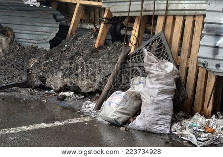 The zombie apocalypse.LBGT activists pro-Poroshenko riot. Vandalism in downtown. Gays for war against Russia and gay rights.
So-called Revolution of Dignity.February 11, 2014 Kiev, Ukraine