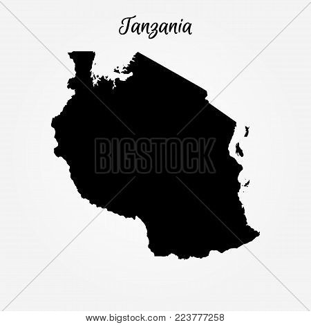Map Tanzania Vector Vector Photo Free Trial Bigstock Map Tanzania Vector Vector Photo Free Trial Bigstock