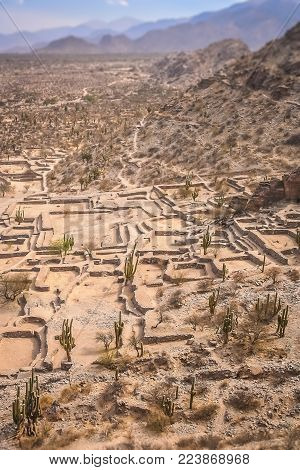 The Quilmes ruins in the province of Tucuman in Argentina, South America